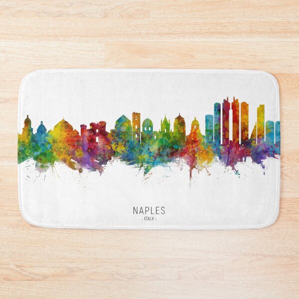 Item preview, Naples Italy Skyline designed and sold by ArtPrints.