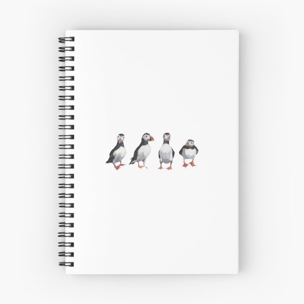 Item preview, 4 Puffins in a Line designed and sold by AJk6cr.