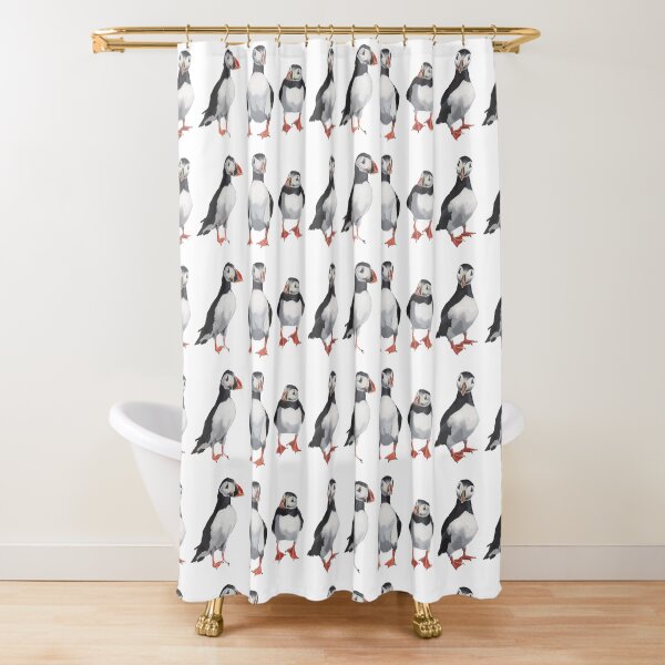 Item preview, 4 Puffins in a Line designed and sold by Amy Randalls.