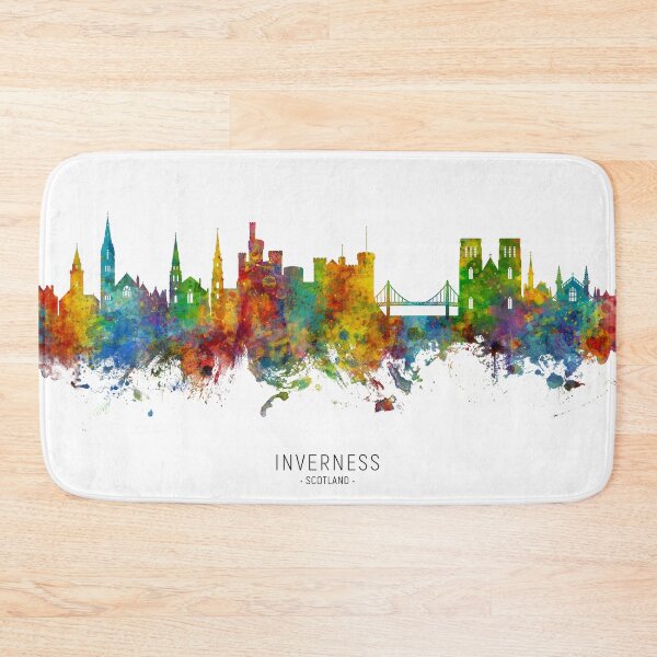 Item preview, Inverness Scotland Skyline designed and sold by ArtPrints.