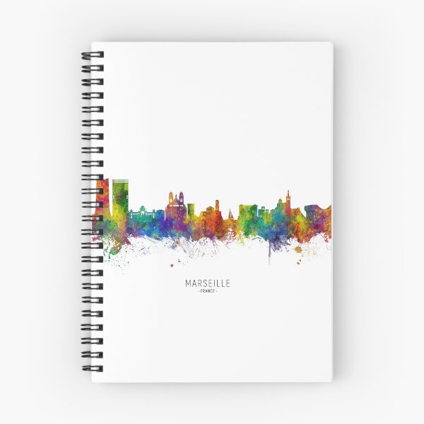 Item preview, Marseille France Skyline designed and sold by ArtPrints.