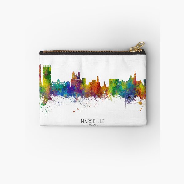 Artikelvorschau, Marseille France Skyline entworfen und verkauft von ArtPrints.