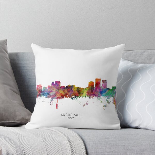 Item preview, Anchorage Alaska Skyline designed and sold by ArtPrints.