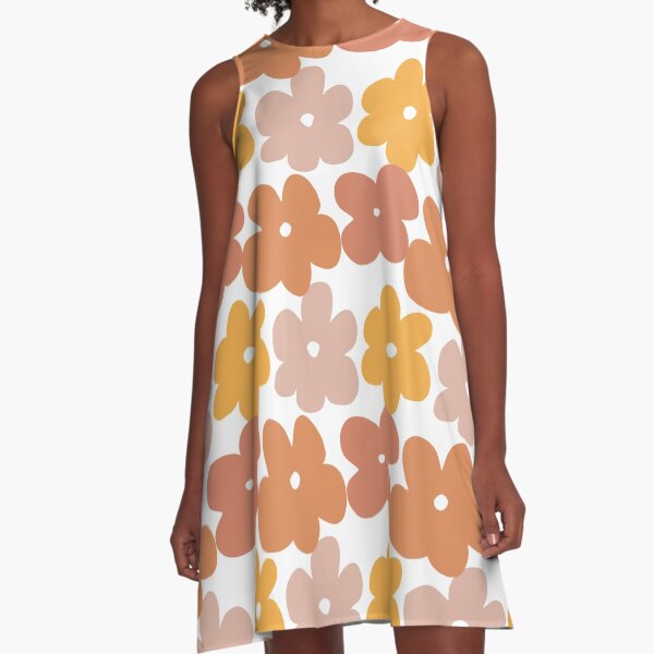Flower Power A-Line Dress