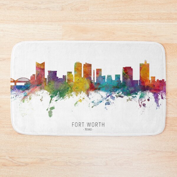 Item preview, Fort Worth Texas Skyline designed and sold by ArtPrints.