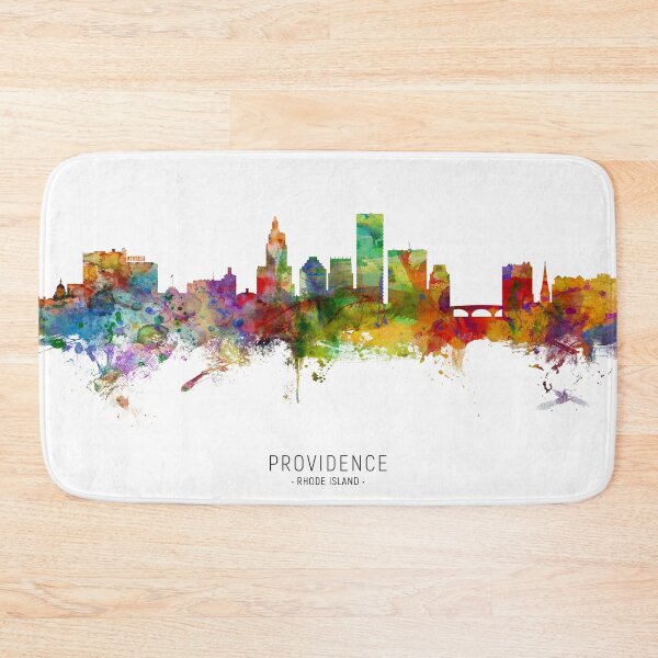 Item preview, Providence Rhode Island Skyline designed and sold by ArtPrints.