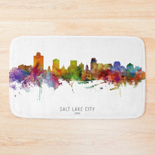 Item preview, Salt Lake City Utah Skyline designed and sold by ArtPrints.