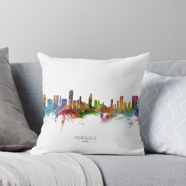 Item preview, Honolulu Hawaii Skyline designed and sold by ArtPrints.