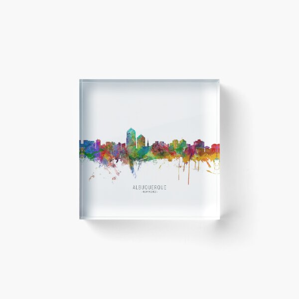 Item preview, Albuquerque New Mexico Skyline designed and sold by ArtPrints.