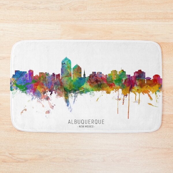 Item preview, Albuquerque New Mexico Skyline designed and sold by ArtPrints.