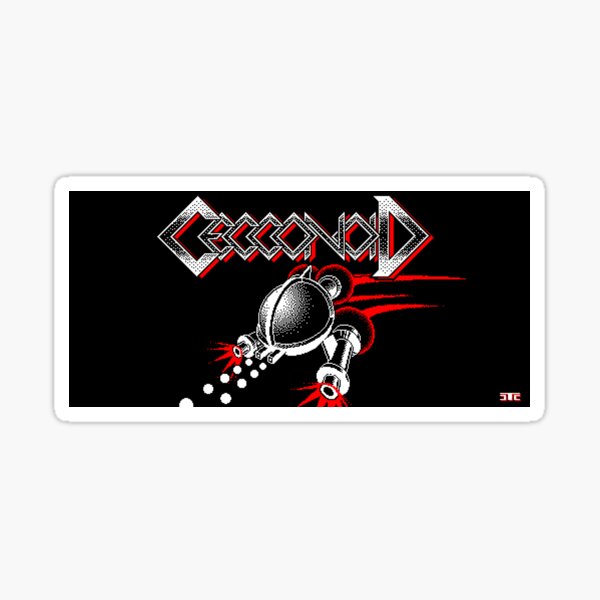 Cecconoid: Hero Image Glossy Sticker