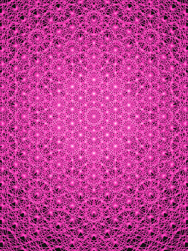 Thumbnail 6 of 6, Premium Oversized Sweatshirt, Pink Intricate Pattern designed and sold by Patterner.