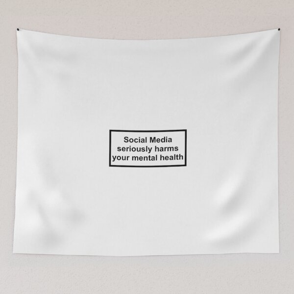 Item preview, Social media seriously harms your mental health designed and sold by Souhayla.