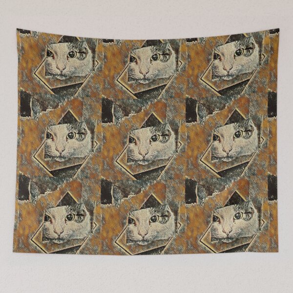 Item preview, Observing Cat in Cardboard Box by patjila 2019 designed and sold by patjila.