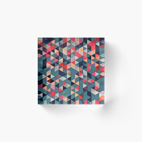 DROP DOWN Acrylic Block