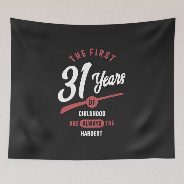 Item preview, 31 Years Old Birthday Gift designed and sold by cidolopez.