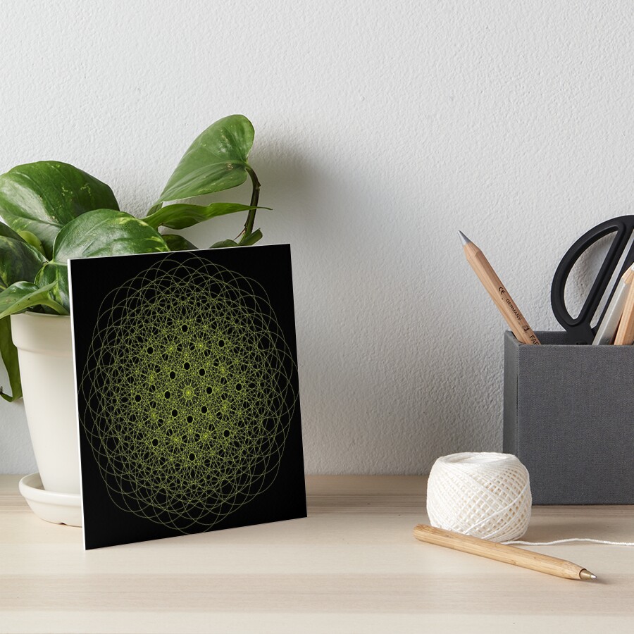 Item preview, Art Board Print designed and sold by Patterner.