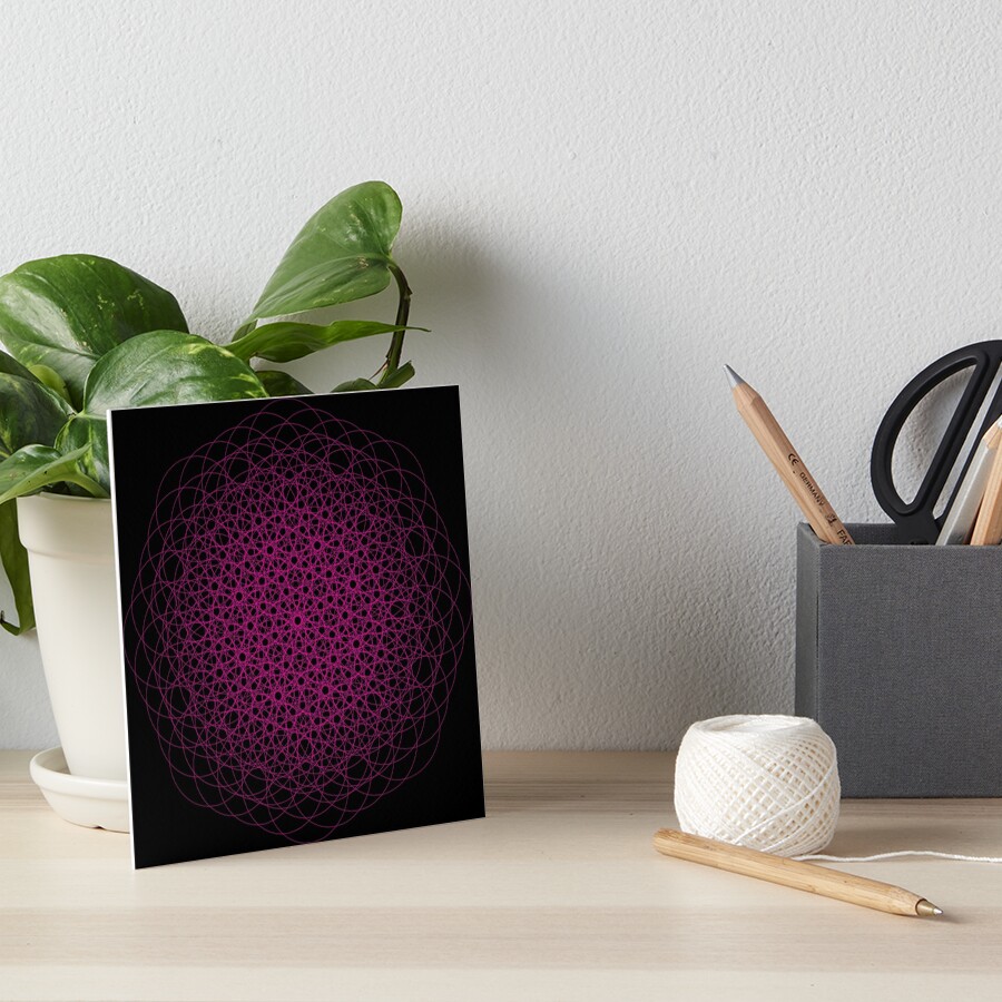 Item preview, Art Board Print designed and sold by Patterner.