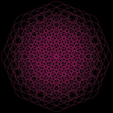 Artwork thumbnail, Pink Flowy Pattern by Patterner