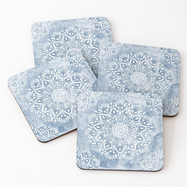 Item preview, INDIGO BLUE MANDALAS FOR JULY designed and sold by nikamartinez.
