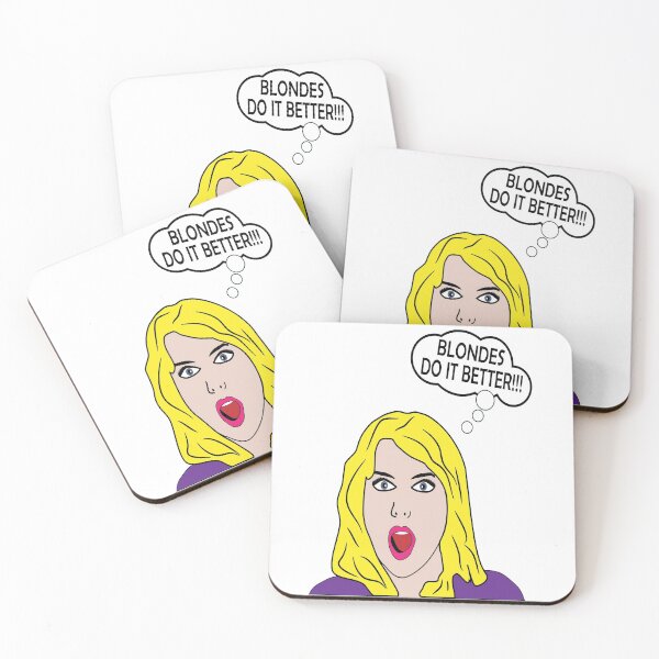 Item preview, Blondes Do it Better Funny Blonde Joke designed and sold by clothesy7.