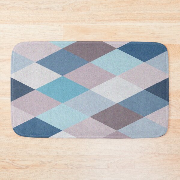 Item preview, Mauve Blue Geometry VIIB designed and sold by BlertaDK.