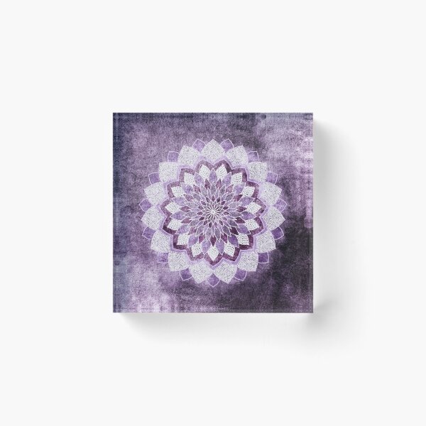 Item preview, CHICBOHO MANDALA IN PURPLE designed and sold by nikamartinez.