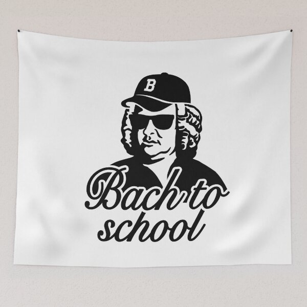 Item preview, Johann Sebastian Bach To School back to school pun designed and sold by LaundryFactory.