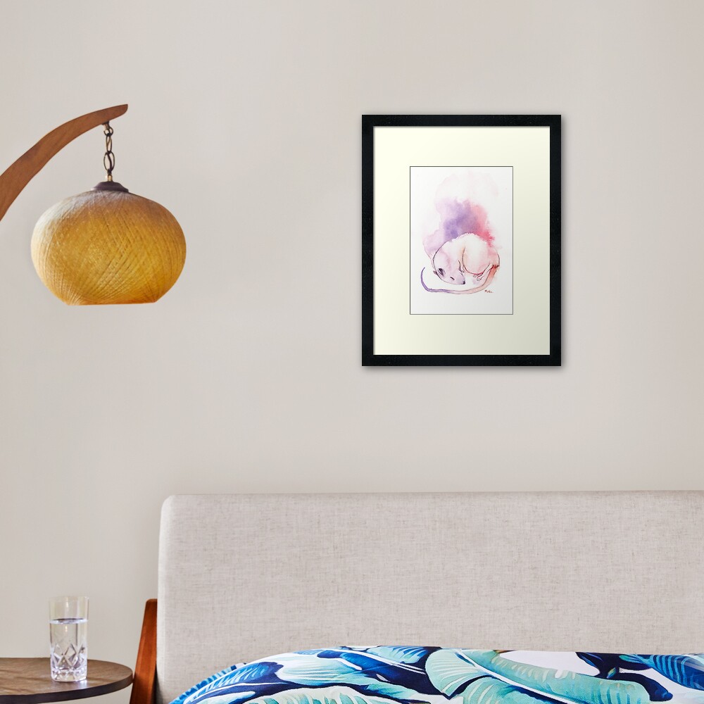 Rat Dream Framed Art Print