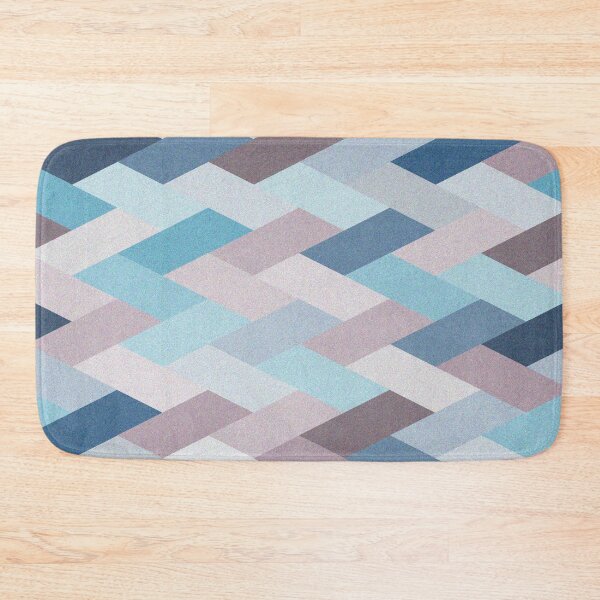 Item preview, Mauve Blue Geometry VIB designed and sold by BlertaDK.