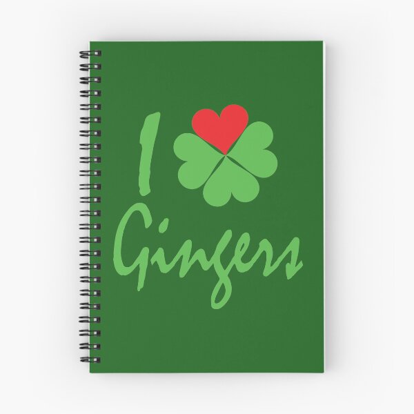 Item preview, I Love Gingers - I Shamrock Heart Gingers designed and sold by TrndSttr.
