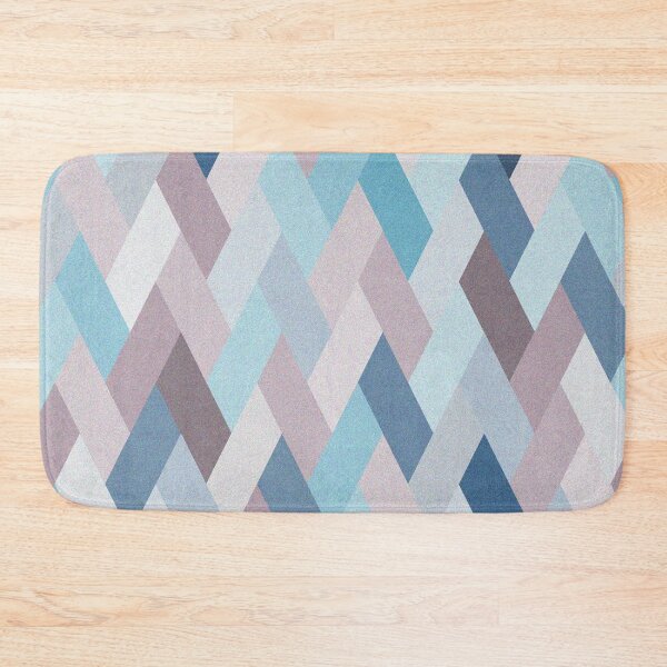 Item preview, Mauve Blue Geometry VI designed and sold by BlertaDK.