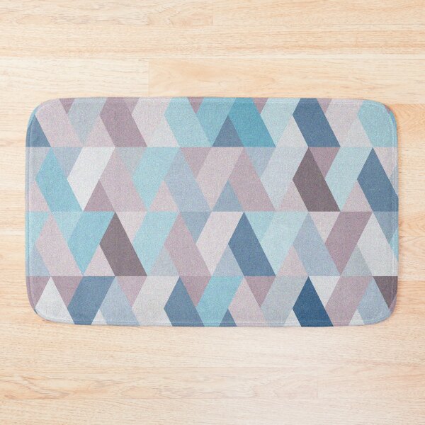 Item preview, Mauve Blue Geometry V designed and sold by BlertaDK.