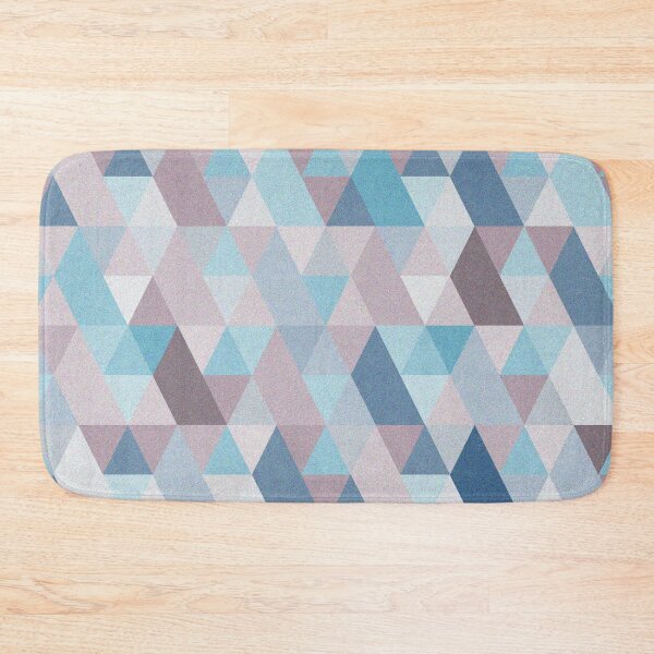 Item preview, Mauve Blue Geometry IV designed and sold by BlertaDK.