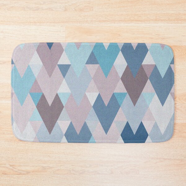 Item preview, Mauve Blue Geometry II designed and sold by BlertaDK.