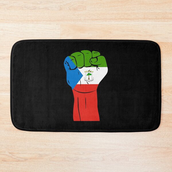 Item preview, RAISED FIST EQUATORIAL GUINEA designed and sold by NattyWear.