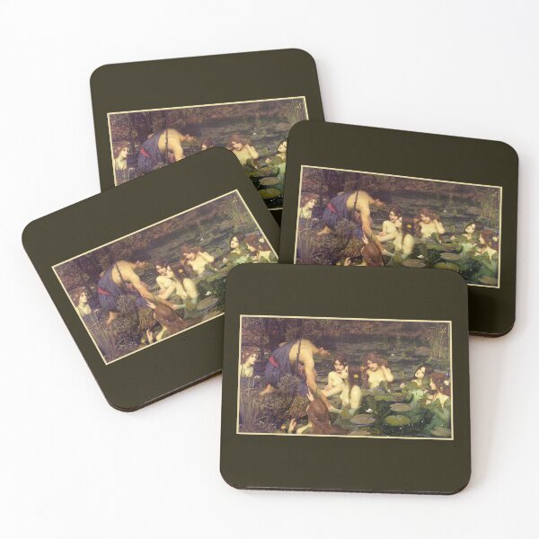 Item preview,  Hylas and the Nymphs (1896) By J W Waterhouse  designed and sold by knightsydesign.