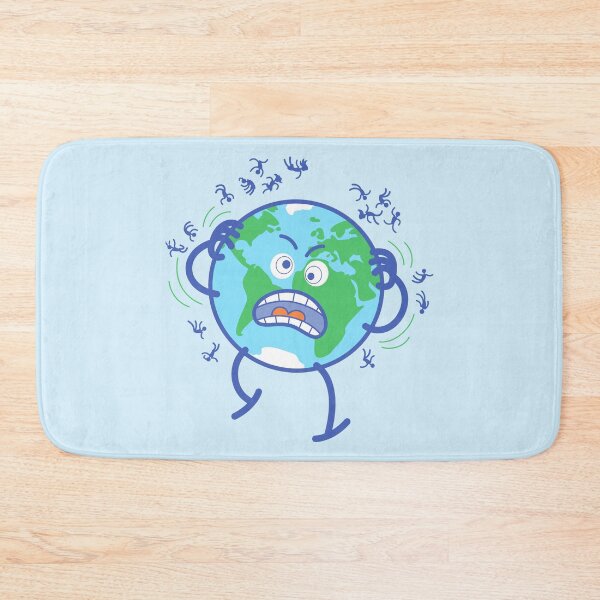 Item preview, Desperate Earth scratching annoying humans off designed and sold by Zoo-co.