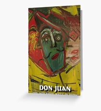 DON JUAN Greeting Card