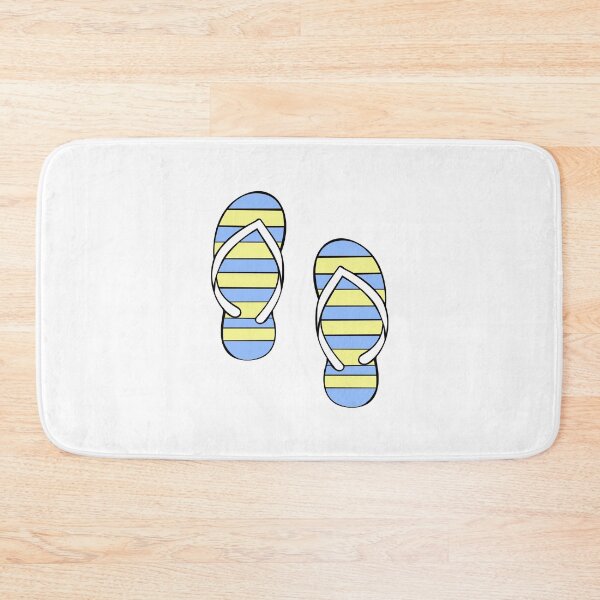Item preview, striped flip flops designed and sold by nmdesigns1.