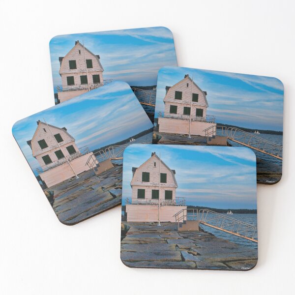 Item preview,  Rockland Breakwater Lighthouse in Rockland, Maine  designed and sold by Heather Hummel Gallagher.