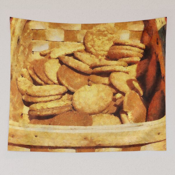 Item preview, Ginger Snap Cookies in Basket designed and sold by Susan Savad.