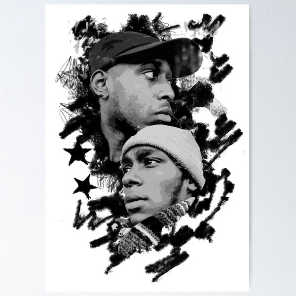 Mos Def Yasiin Bey Pastel Art Print Hip Hop 