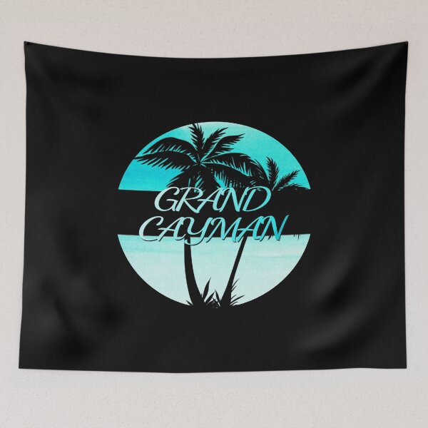 Item preview, Grand Cayman Palm Trees Souvenir Vacation Travel Design designed and sold by KoolMoDee.