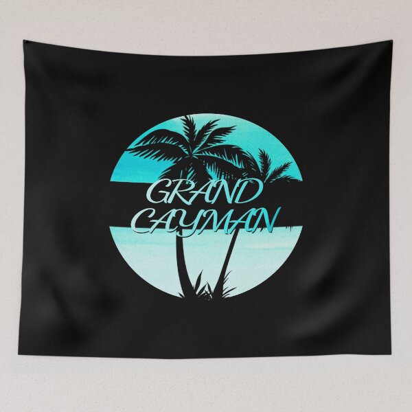 Item preview, Grand Cayman Palm Trees Souvenir Vacation Travel Design designed and sold by KoolMoDee.