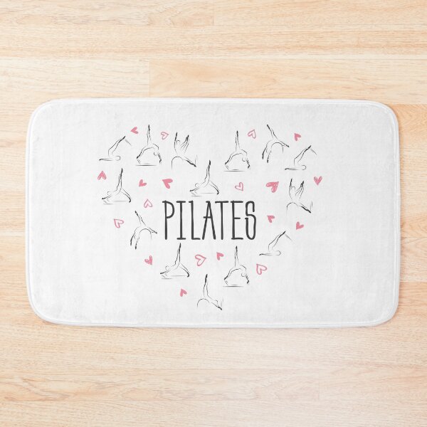 Item preview, Pilates poses in shape of a heart designed and sold by sashica.