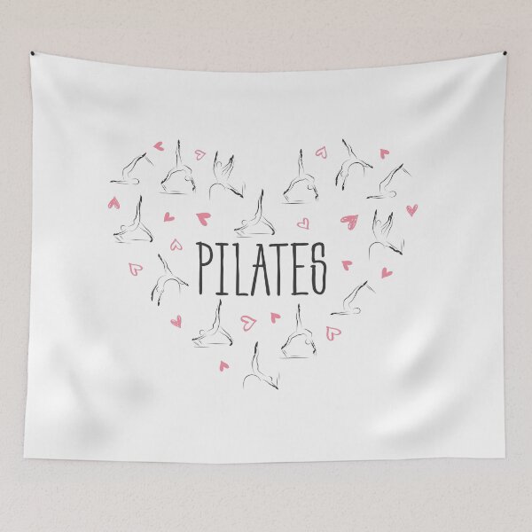 Item preview, Pilates poses in shape of a heart designed and sold by sashica.