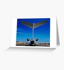 Tall Tail End - CL-604 Challenger Greeting Card