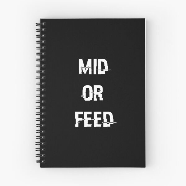 Item preview, MID OR FEED designed and sold by InkDoodleDesign.