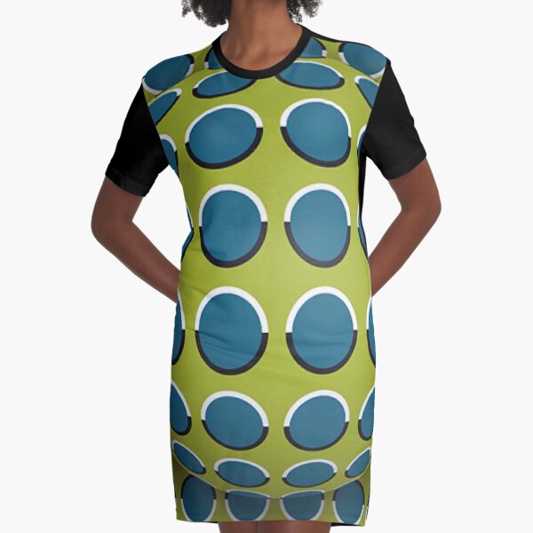 How Do #Optical #Illusions Work? #OpArt #VisualIllusion Graphic T-Shirt Dress